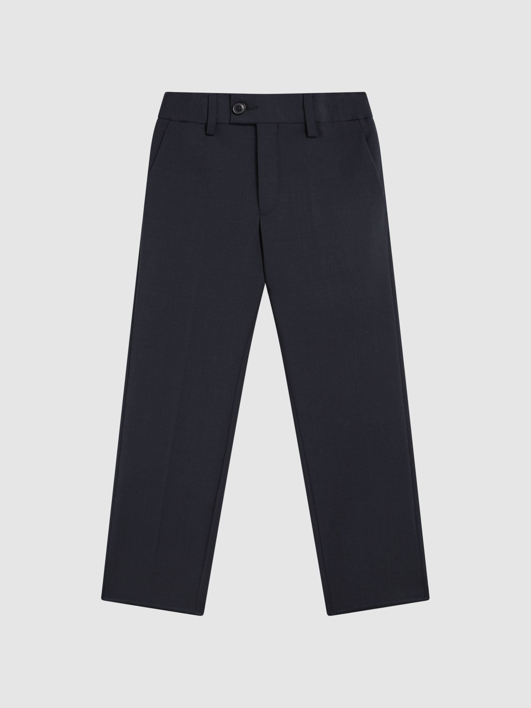 Reiss Navy Hope 4-9 yrs Wool-Blend Suit Trousers image 2