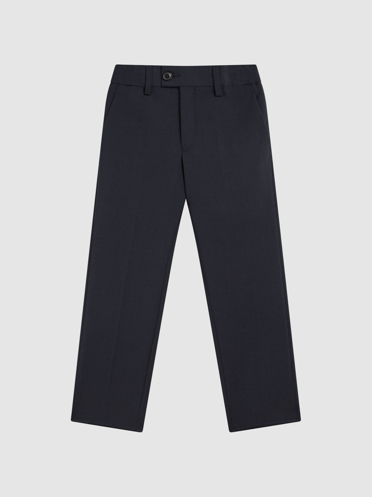 Reiss Navy Hope 4-9 yrs Wool-Blend Suit Trousers image 2