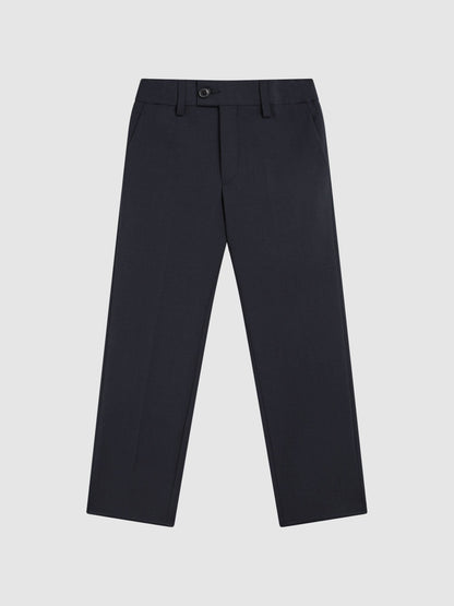 Reiss Navy Hope 4-9 yrs Wool-Blend Suit Trousers image 2