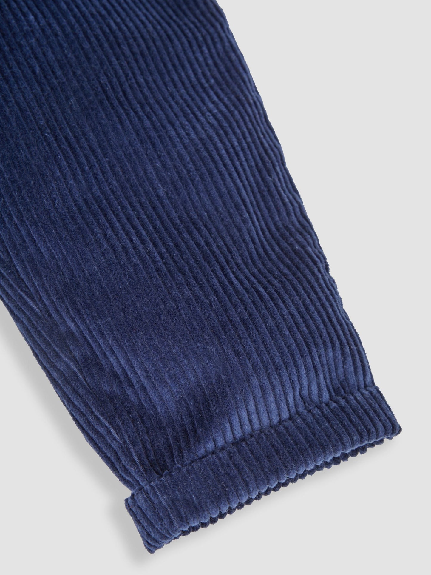 JoJo Maman Bébé Navy Blue Chunky Cord Pull-On Trousers image 4