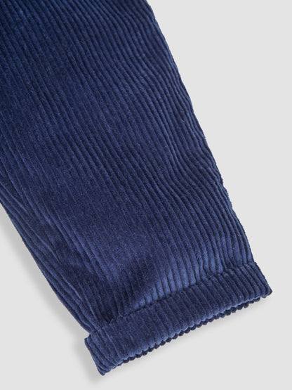 JoJo Maman Bébé Navy Blue Chunky Cord Pull-On Trousers image 4