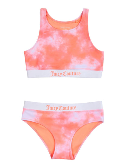Dsiney Kidz - Juicy Couture Orange Tie Dye Swim Set image 1