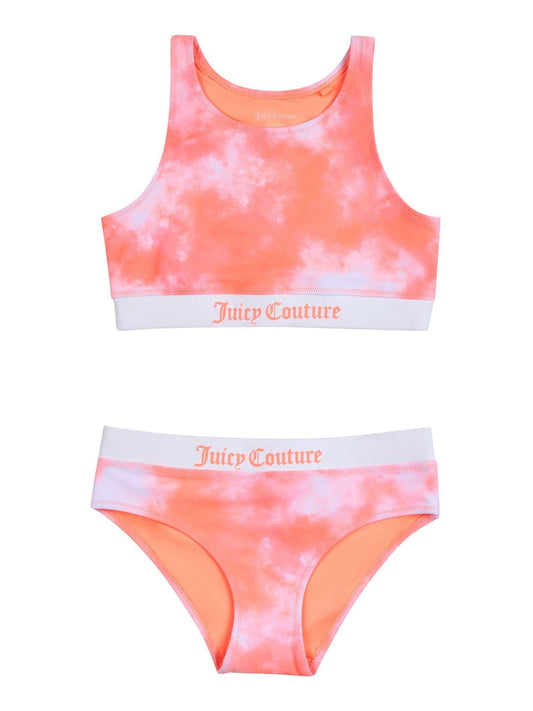 Dsiney Kidz - Juicy Couture Orange Tie Dye Swim Set image 1