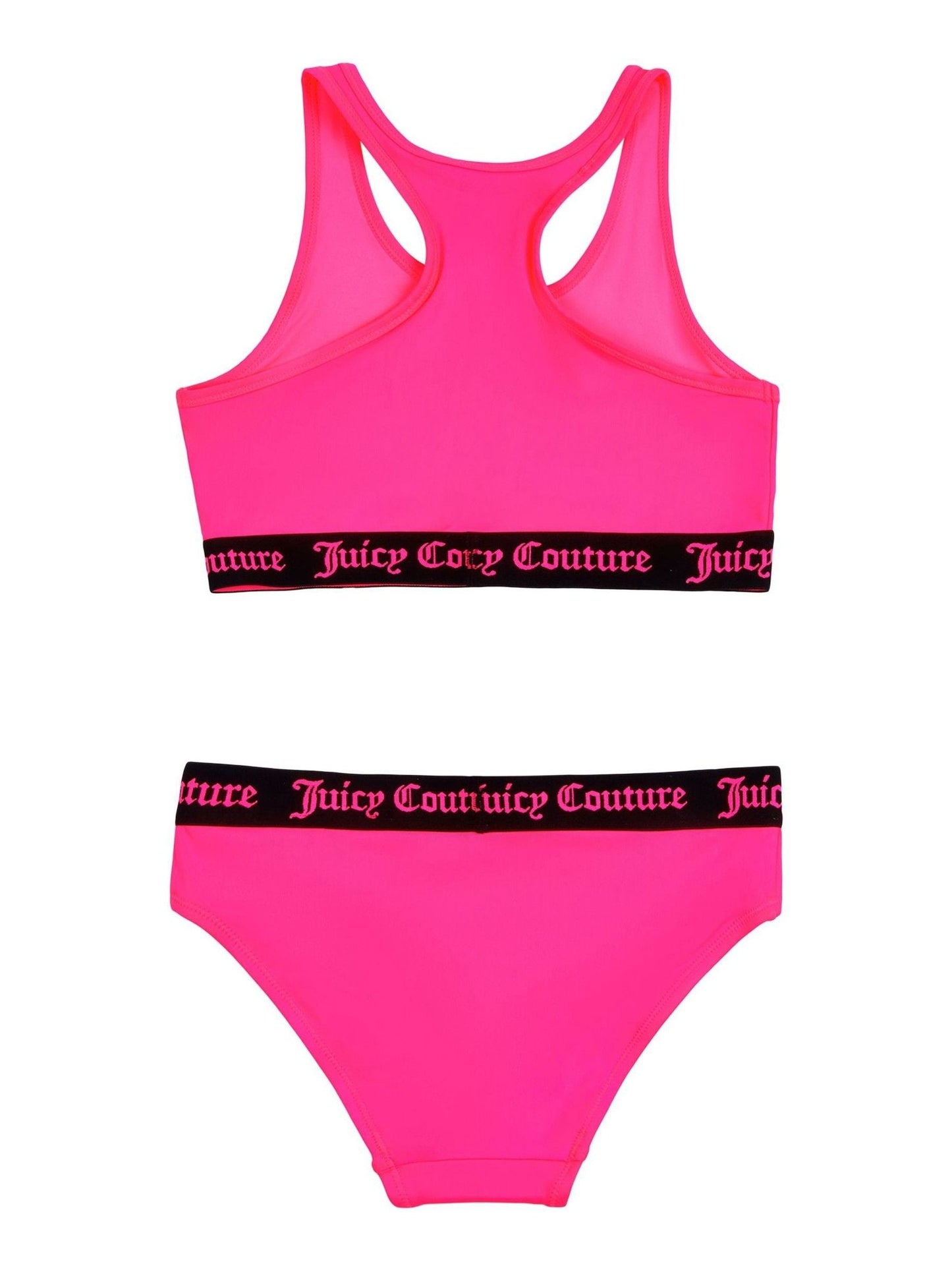 Dsiney Kidz - Juicy Couture Pink Logo Elastic Swim Set image 2