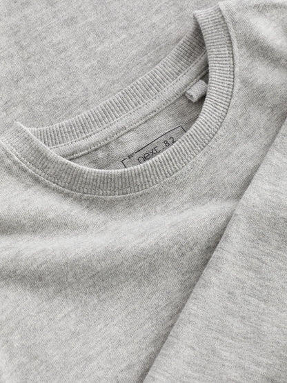 Grey Regular Fit Long Sleeve Cosy T-Shirt (3-16yrs) image 3