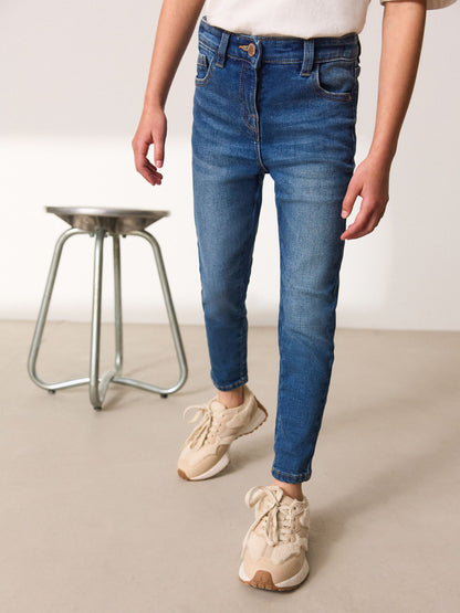 Dsiney Kidz - Mid Blue Regular Fit Skinny Jeans (3-16yrs) image 1