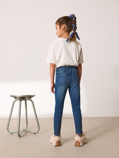 Dsiney Kidz - Mid Blue Regular Fit Skinny Jeans (3-16yrs) image 3