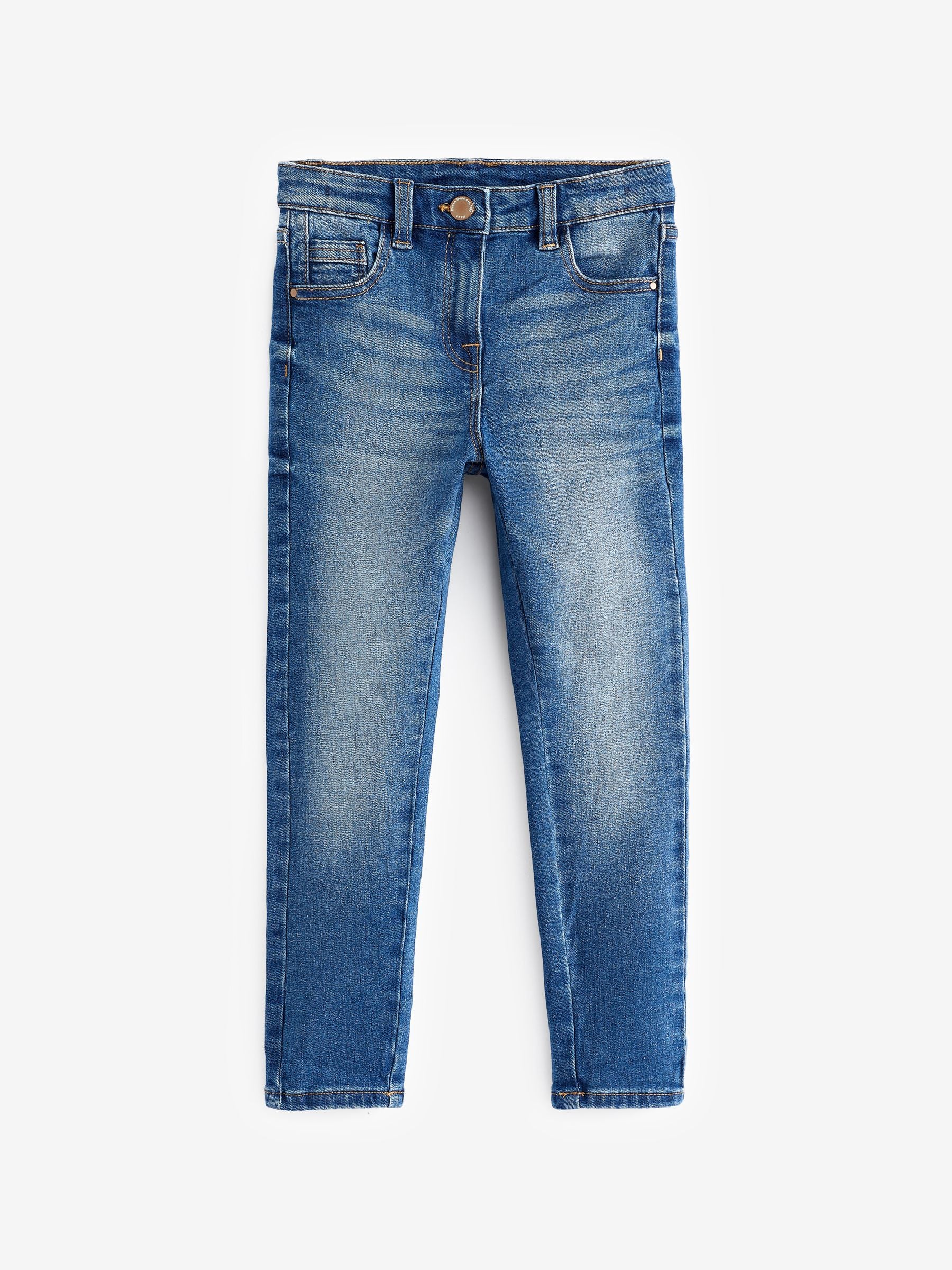 Dsiney Kidz - Mid Blue Regular Fit Skinny Jeans (3-16yrs) image 5