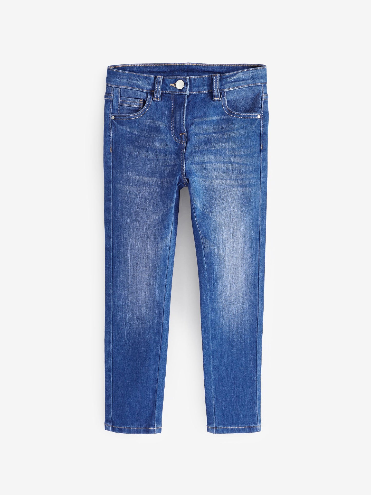 Dsiney Kidz - Bright Blue Regular Fit Skinny Jeans (3-16yrs) image 4