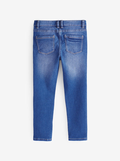 Dsiney Kidz - Bright Blue Regular Fit Skinny Jeans (3-16yrs) image 5
