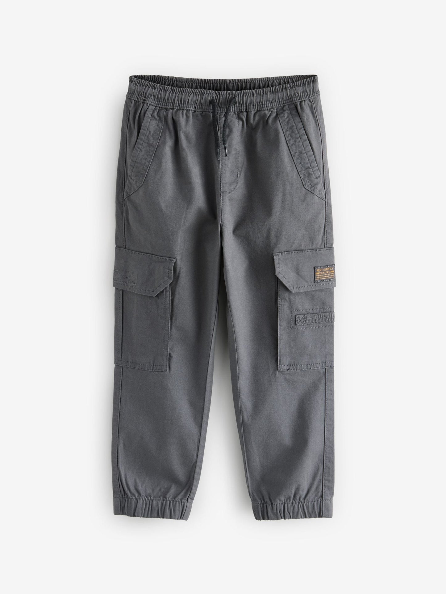 Dsiney Kidz - Charcoal Grey Loose Fit Cargo Trousers (3-16yrs) image 3