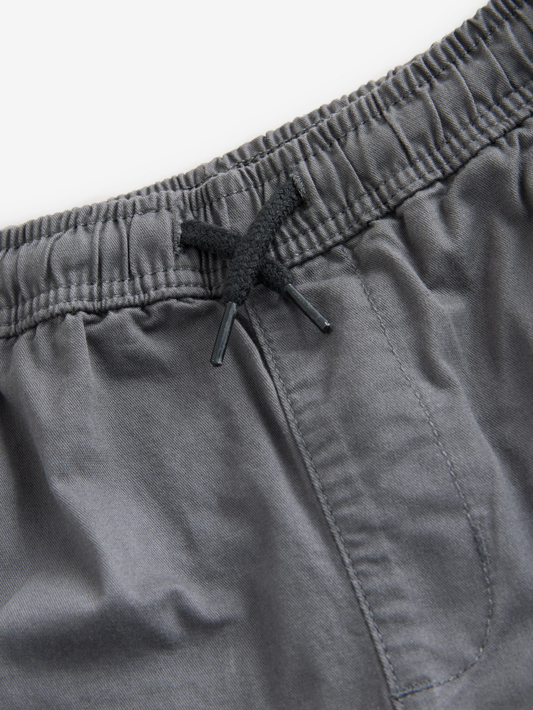 Dsiney Kidz - Charcoal Grey Loose Fit Cargo Trousers (3-16yrs) image 5