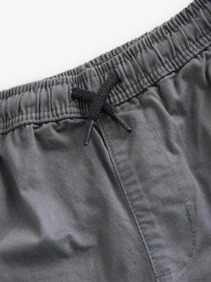 Dsiney Kidz - Charcoal Grey Loose Fit Cargo Trousers (3-16yrs) image 5
