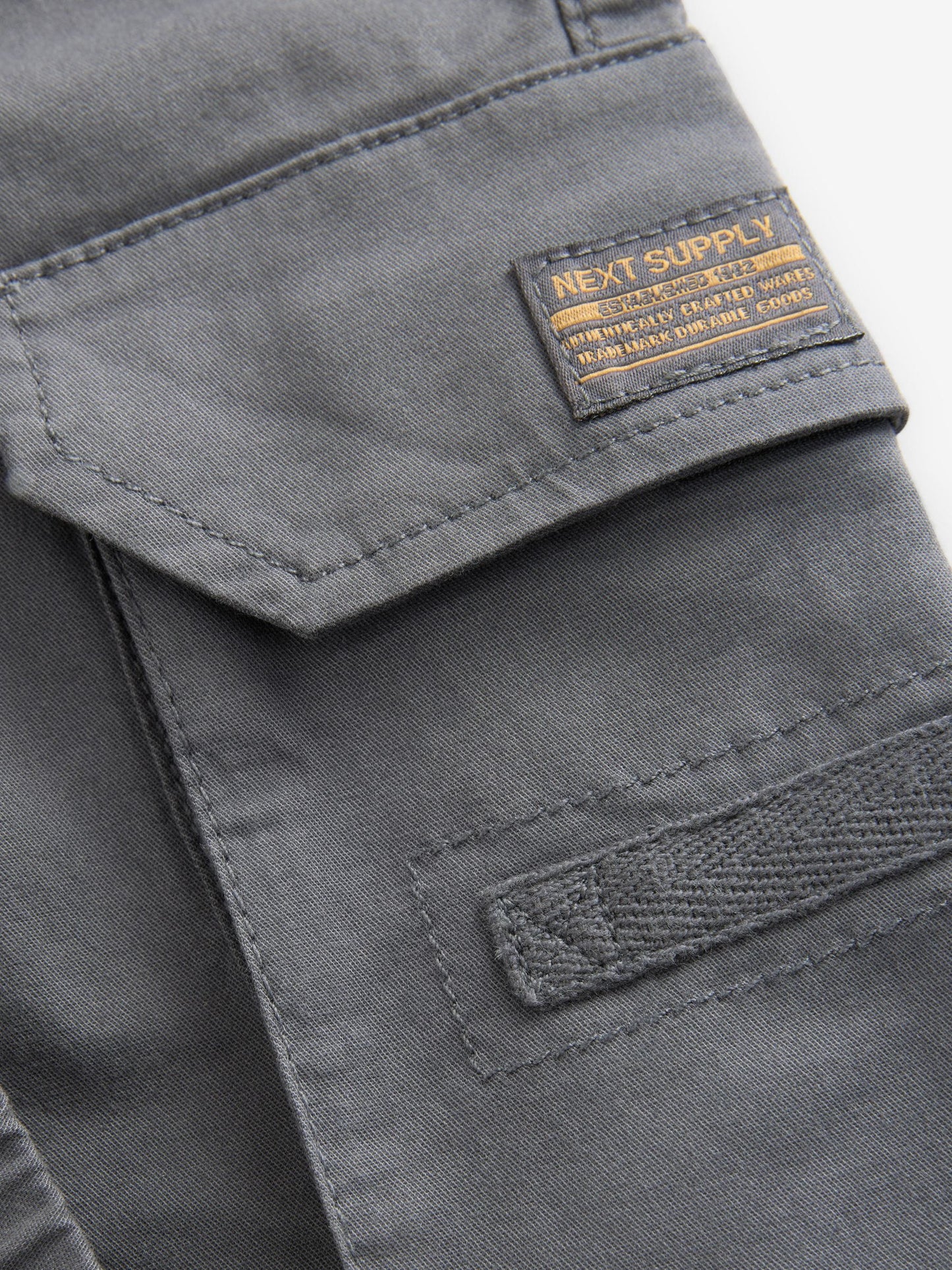 Dsiney Kidz - Charcoal Grey Loose Fit Cargo Trousers (3-16yrs) image 6