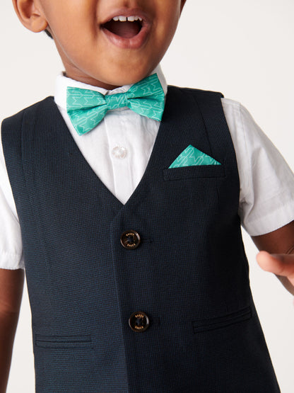 Baker by Ted Baker Shirt Waistcoat and Shorts Set - image 4