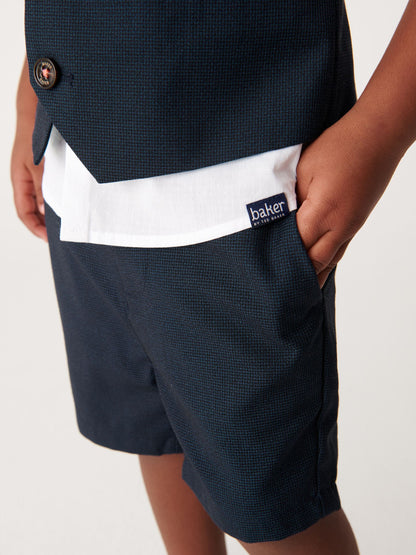 Baker by Ted Baker Shirt Waistcoat and Shorts Set - image 6