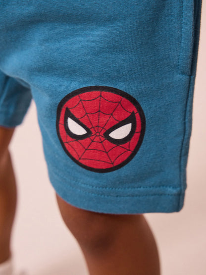 Red/Blue Spider-Man T-Shirt And Shorts Set (3mths-8yrs) image 5