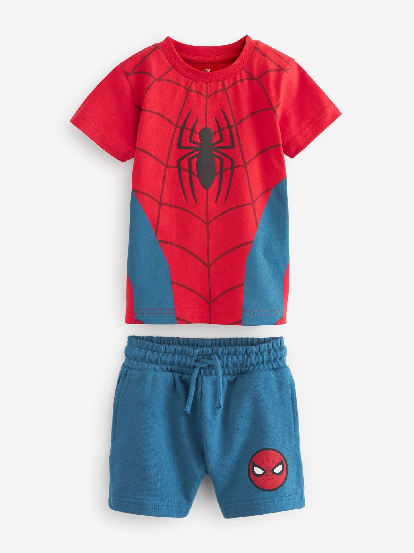 Red/Blue Spider-Man T-Shirt And Shorts Set (3mths-8yrs) image 6
