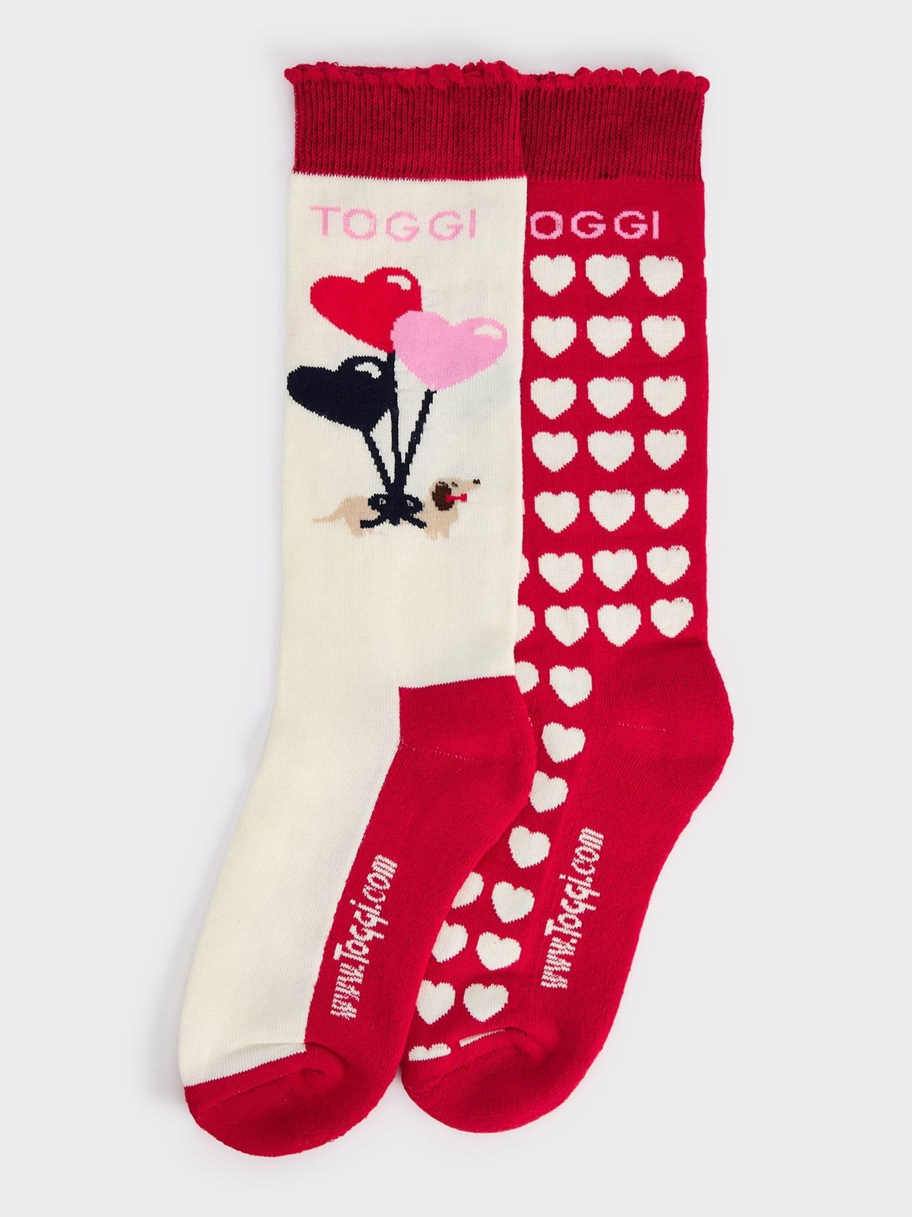 Toggi Red Chimera Children's Socks 2 Pack image 1