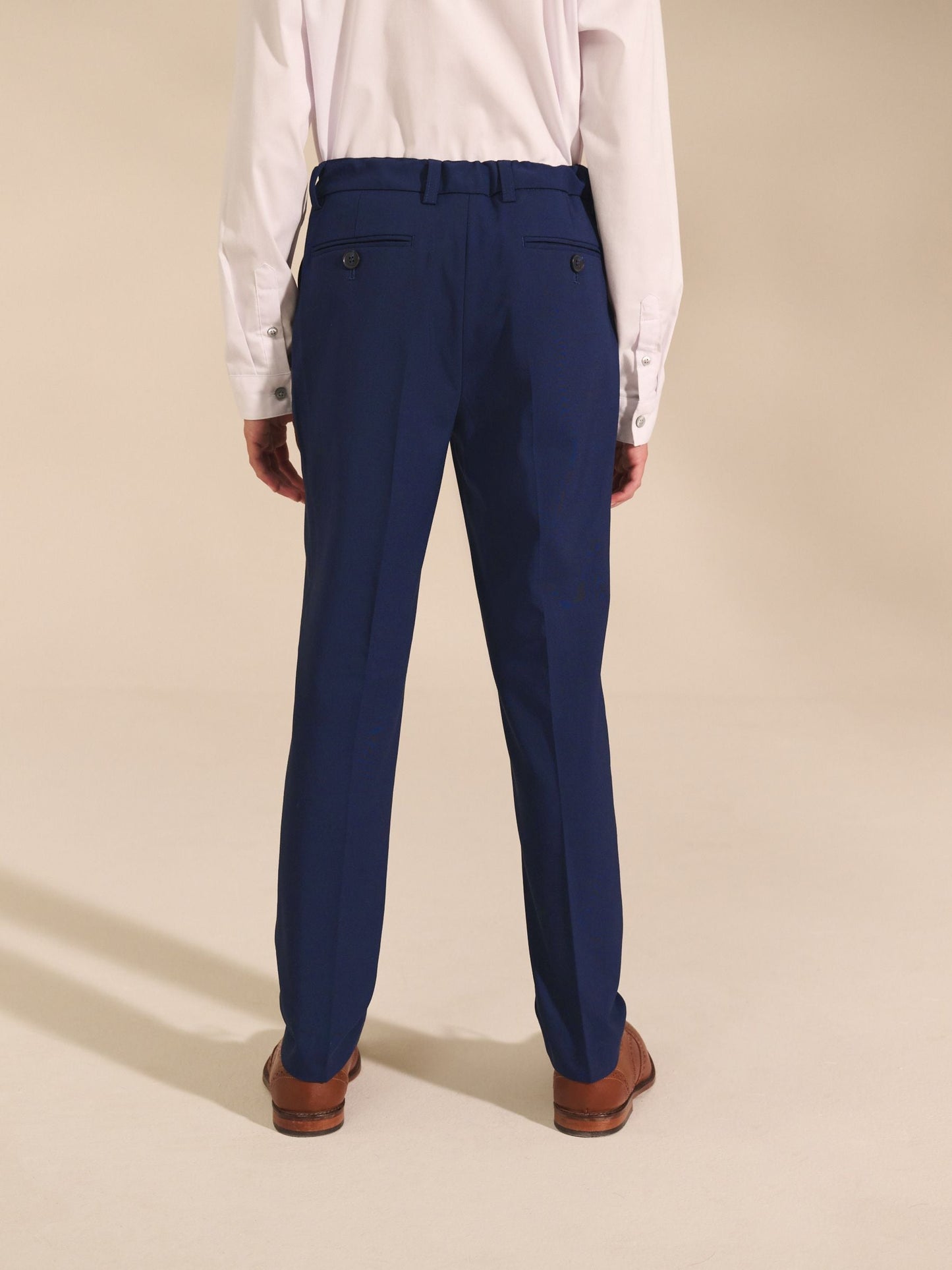 Dsiney Kidz - Dark Blue Skinny Fit Suit Trousers (1.5-16yrs) image 2