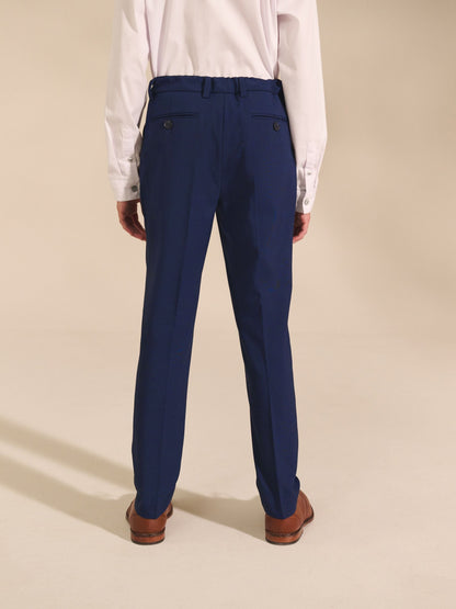 Dsiney Kidz - Dark Blue Skinny Fit Suit Trousers (1.5-16yrs) image 2