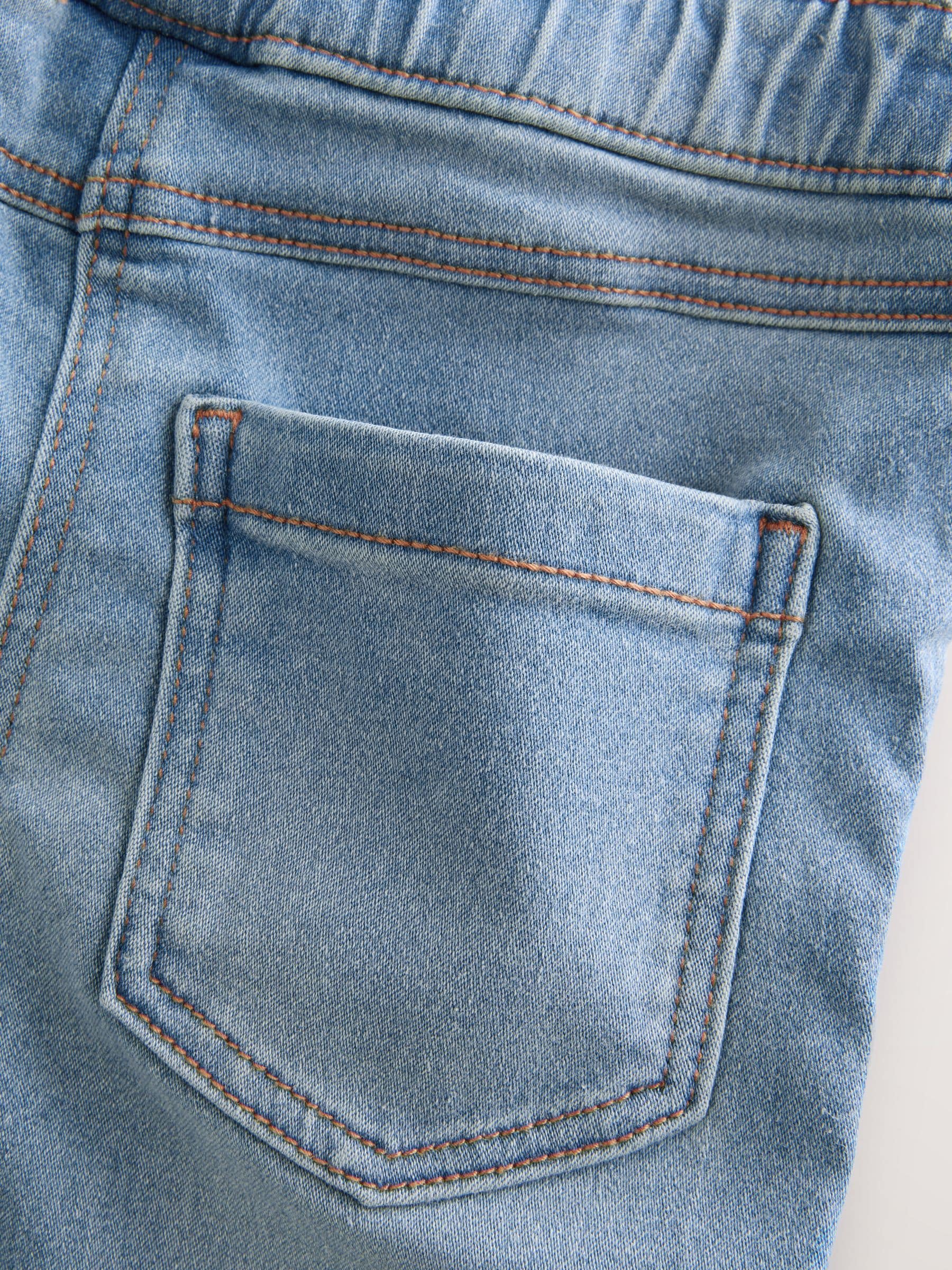 Dsiney Kidz - Blue Elasticated Waist Jeggings 2 Pack (3-16yrs) image 10