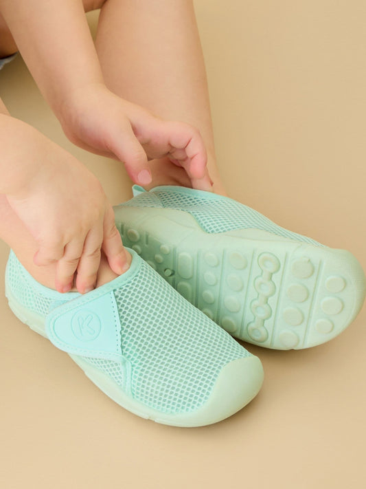 KIDLY by MORI Green Lightweight & Breathable Soft Beach Shoes image 1