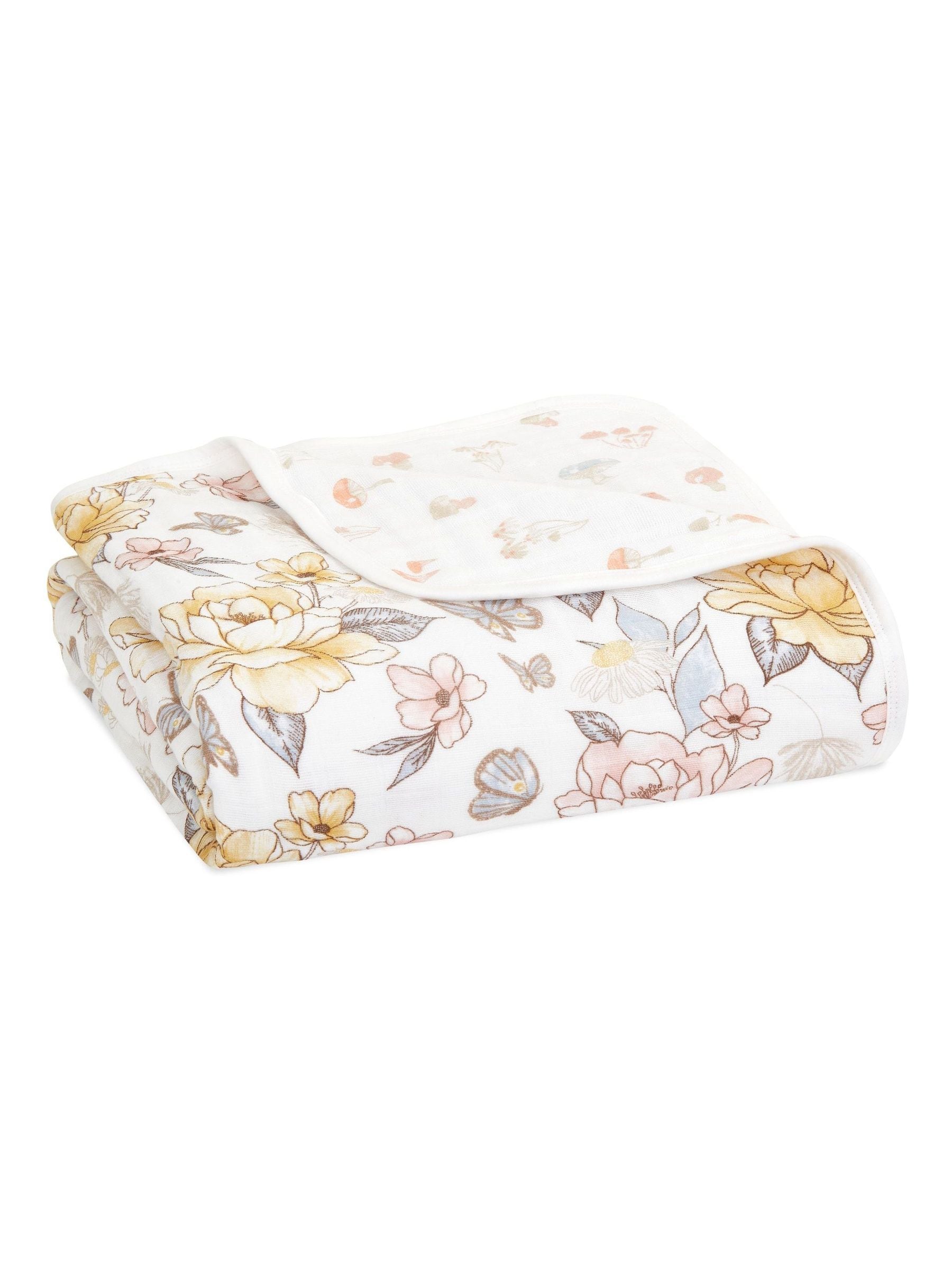 aden + anais earthly Animal Kingdom Cotton Muslin Dream Blanket image 1