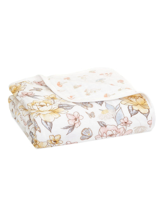 aden + anais earthly Animal Kingdom Cotton Muslin Dream Blanket image 1