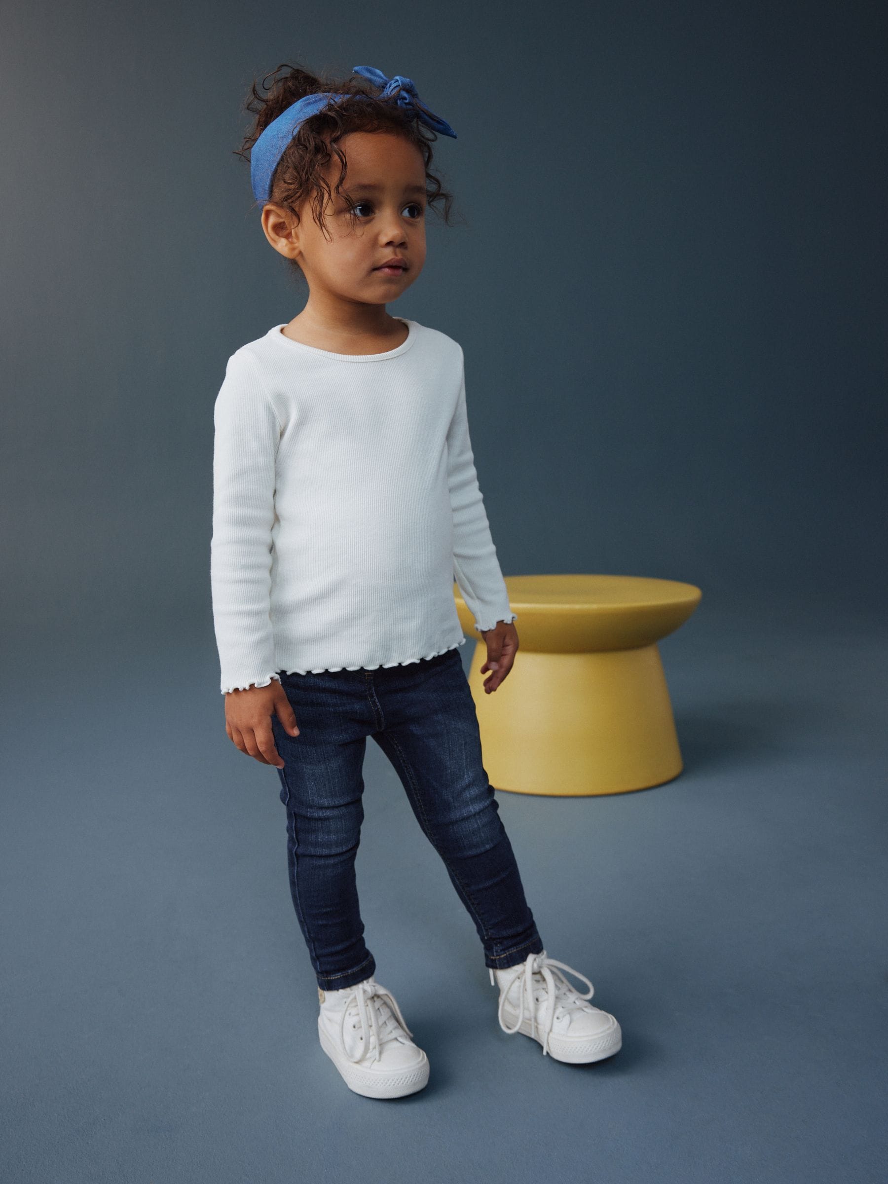 Dsiney Kidz - Denim Dark Wash Super Skinny Fit Jeggings (3mths-7yrs) image 2