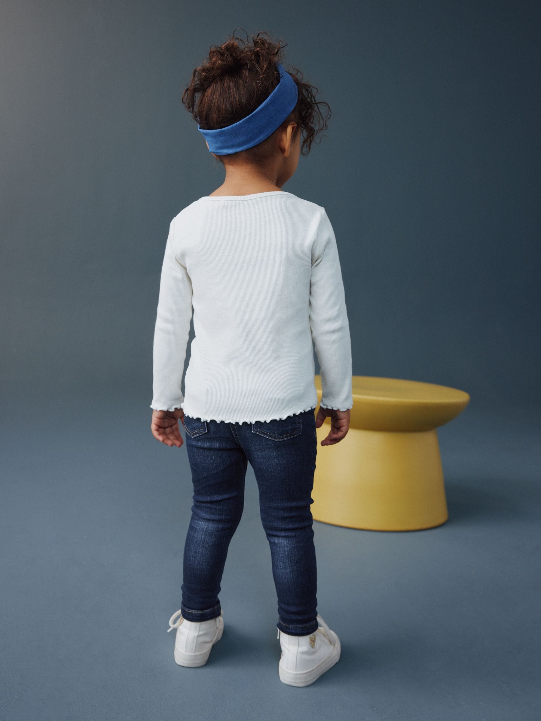 Dsiney Kidz - Denim Dark Wash Super Skinny Fit Jeggings (3mths-7yrs) image 3