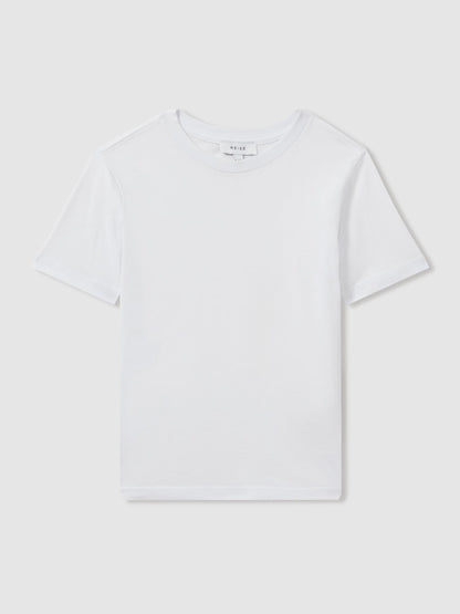 Dsiney Kidz - Reiss White Bless 9-13 yrs Crew Neck T-Shirt image 1