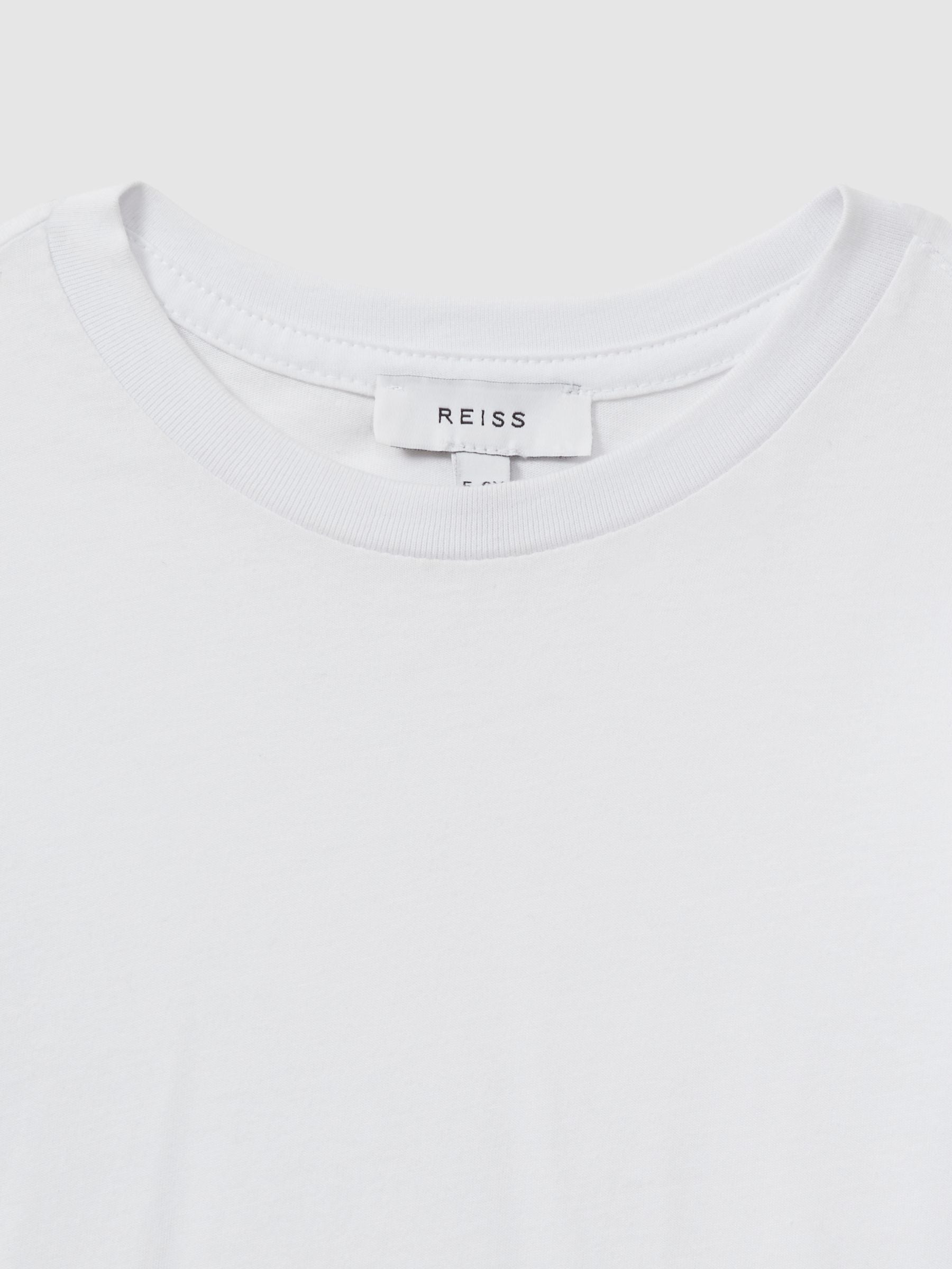 Dsiney Kidz - Reiss White Bless 9-13 yrs Crew Neck T-Shirt image 3
