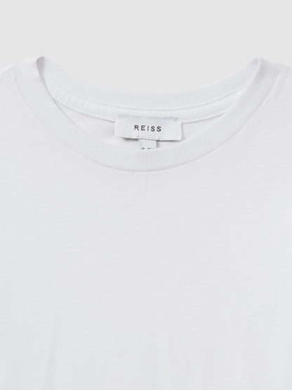 Dsiney Kidz - Reiss White Bless 9-13 yrs Crew Neck T-Shirt image 3
