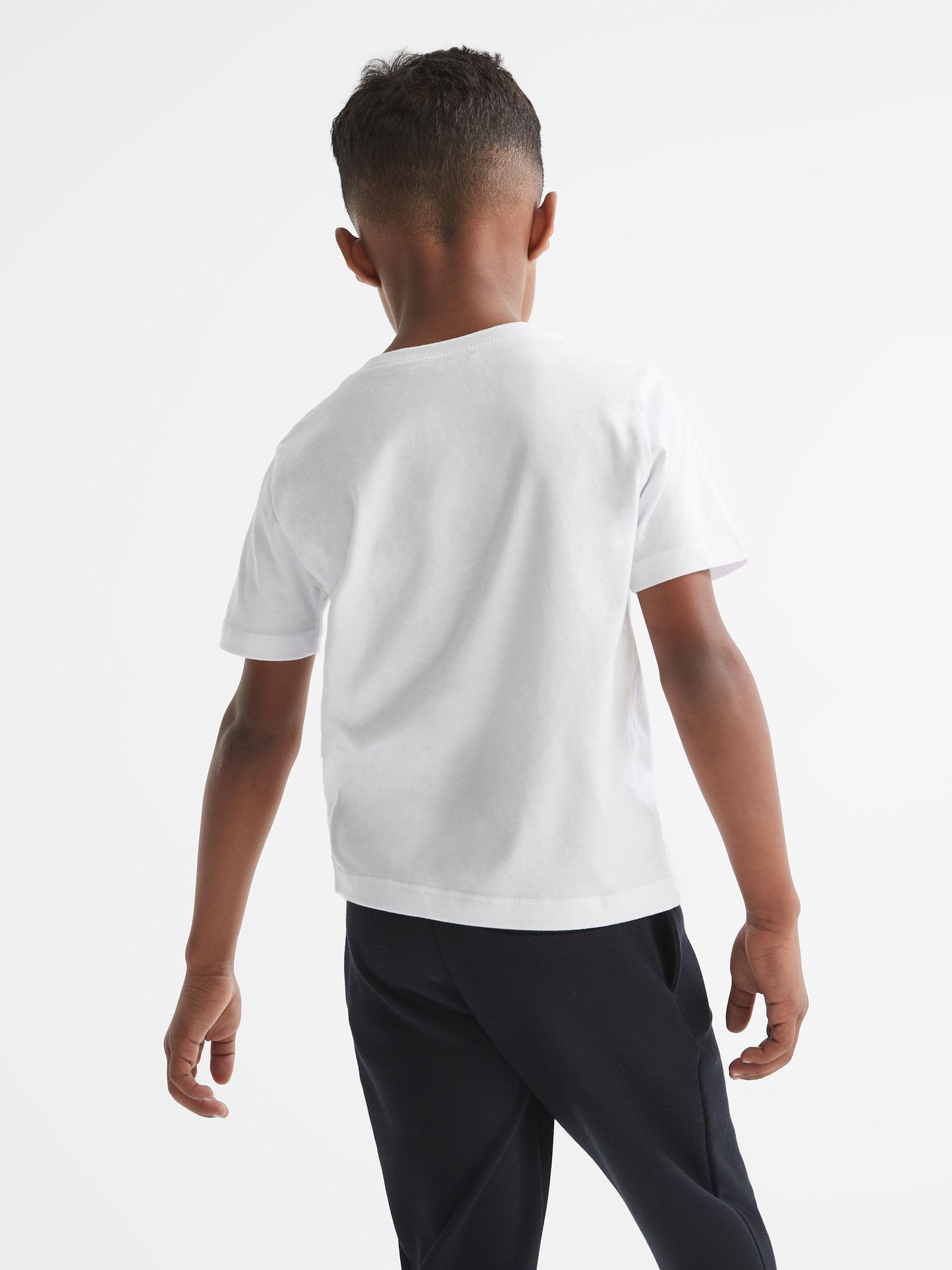 Dsiney Kidz - Reiss White Bless 9-13 yrs Crew Neck T-Shirt image 4