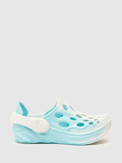 Schuh Blue Tone Rubber Sandals image 1