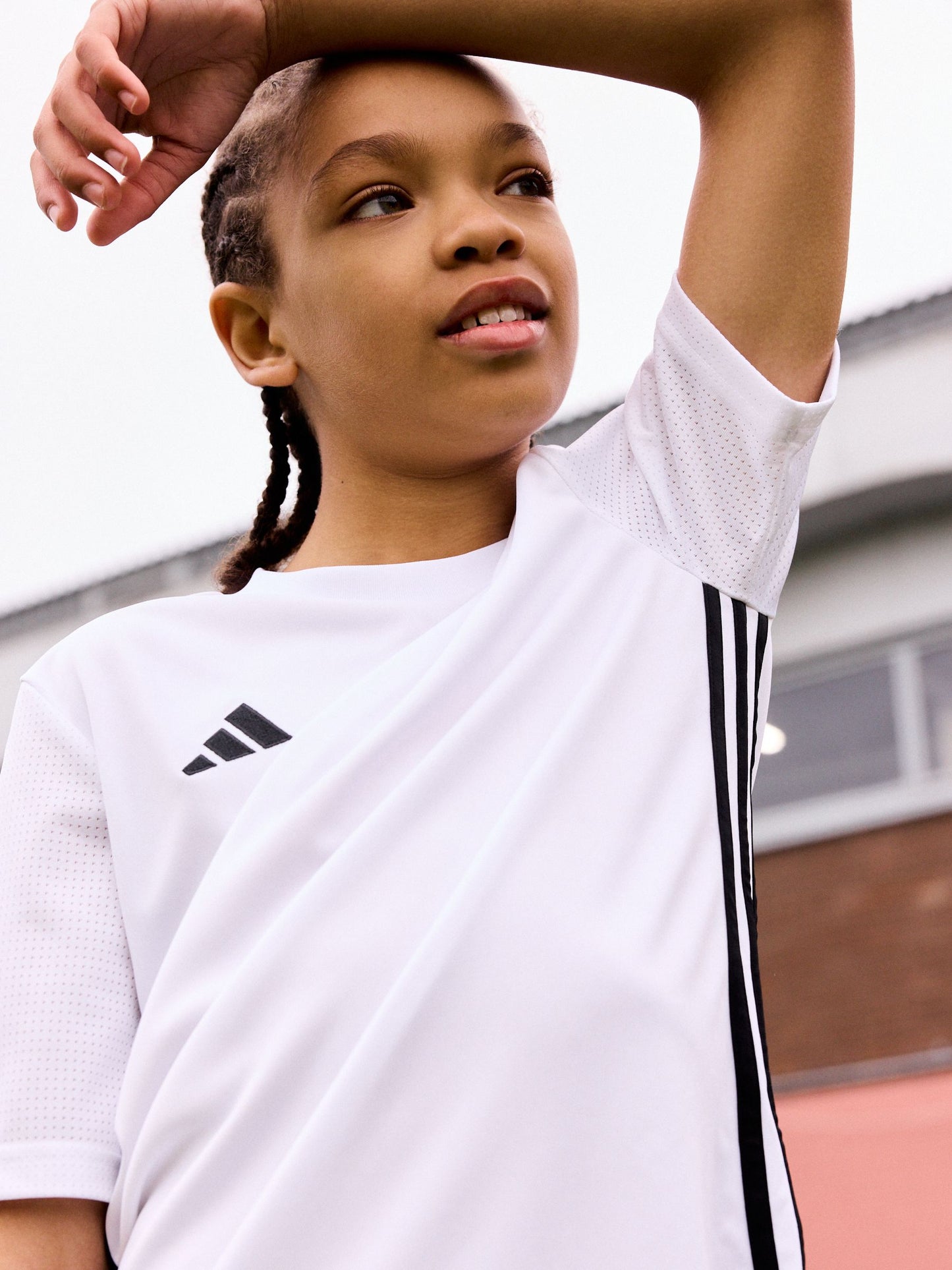 Dsiney Kidz - adidas White/Black Tabela 23 Jersey image 4