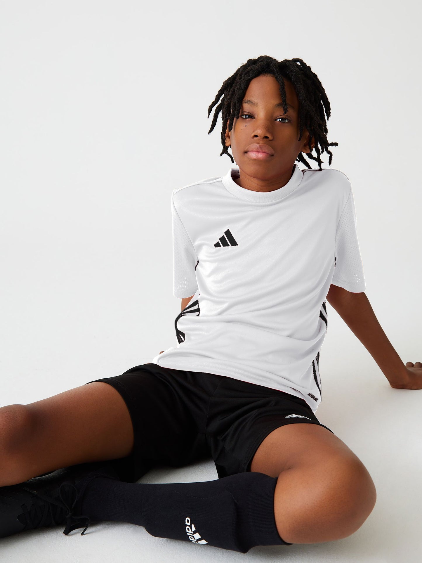 Dsiney Kidz - adidas White/Black Tabela 23 Jersey image 5