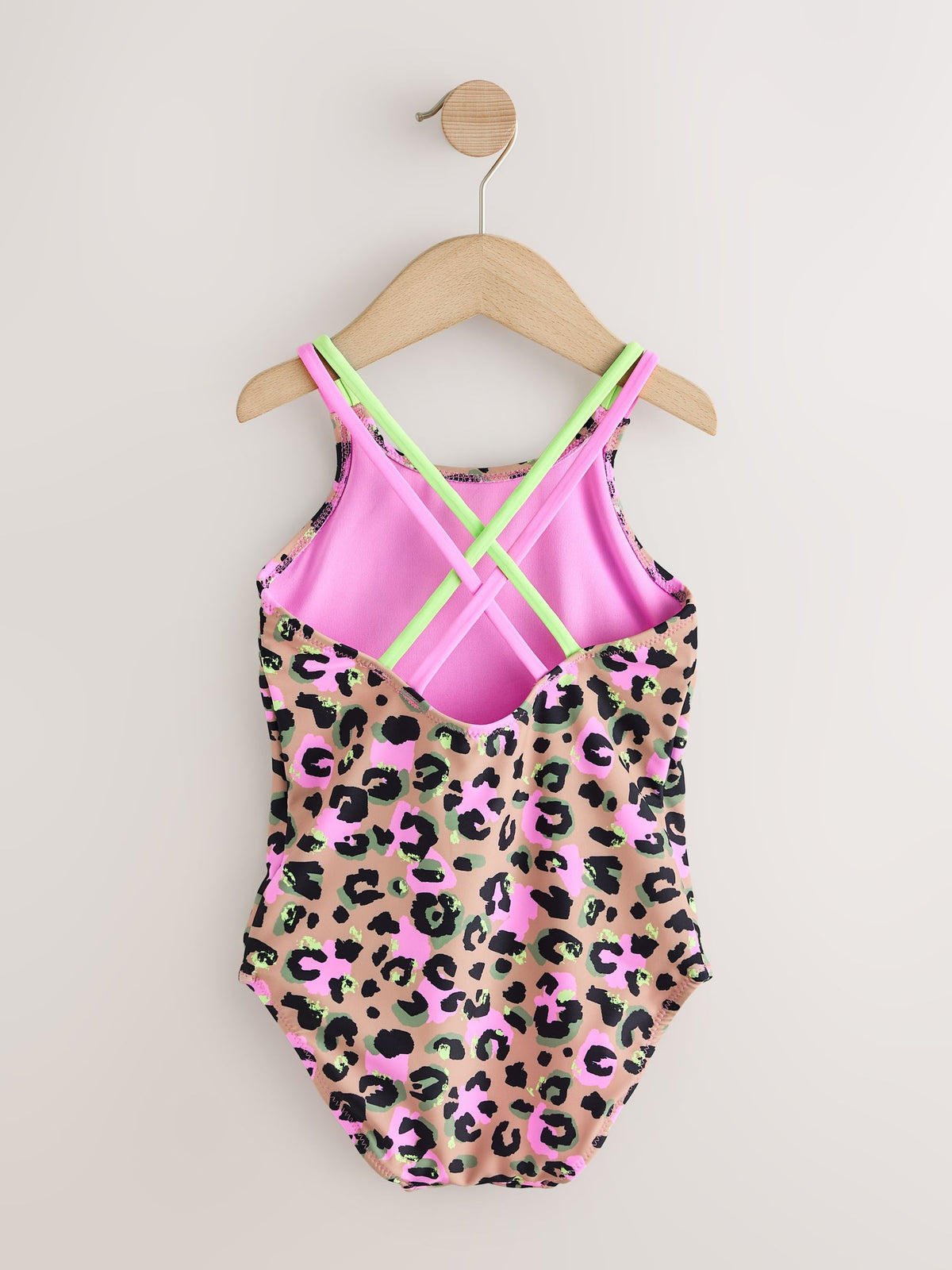 Animal Print Double Strap Swimsuit (3-16yrs) - image 2