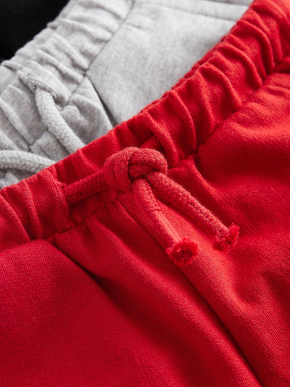 Dsiney Kidz - Grey/Navy Blue/Red Jersey Shorts 5 Pack (3mths-7yrs) image 3