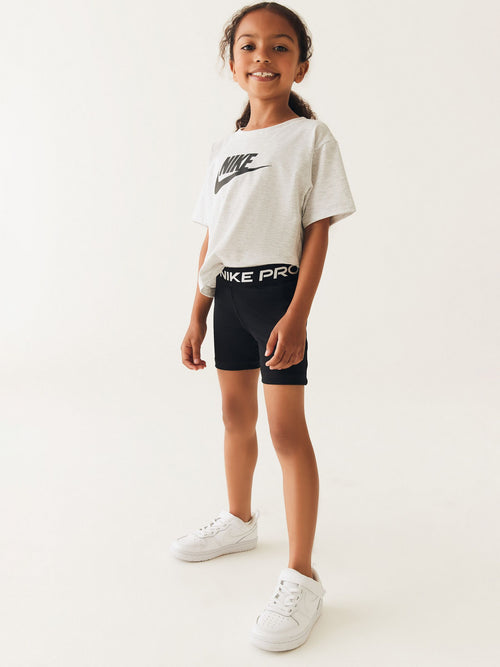 Nike Black Little Kids Pro Dri-FIT Shorts image 1