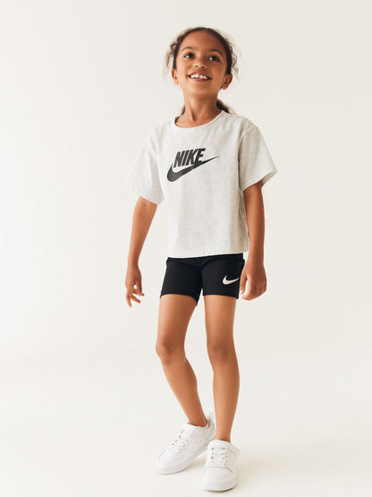 Nike Black Little Kids Pro Dri-FIT Shorts image 2