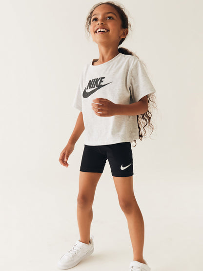Nike Black Little Kids Pro Dri-FIT Shorts image 4