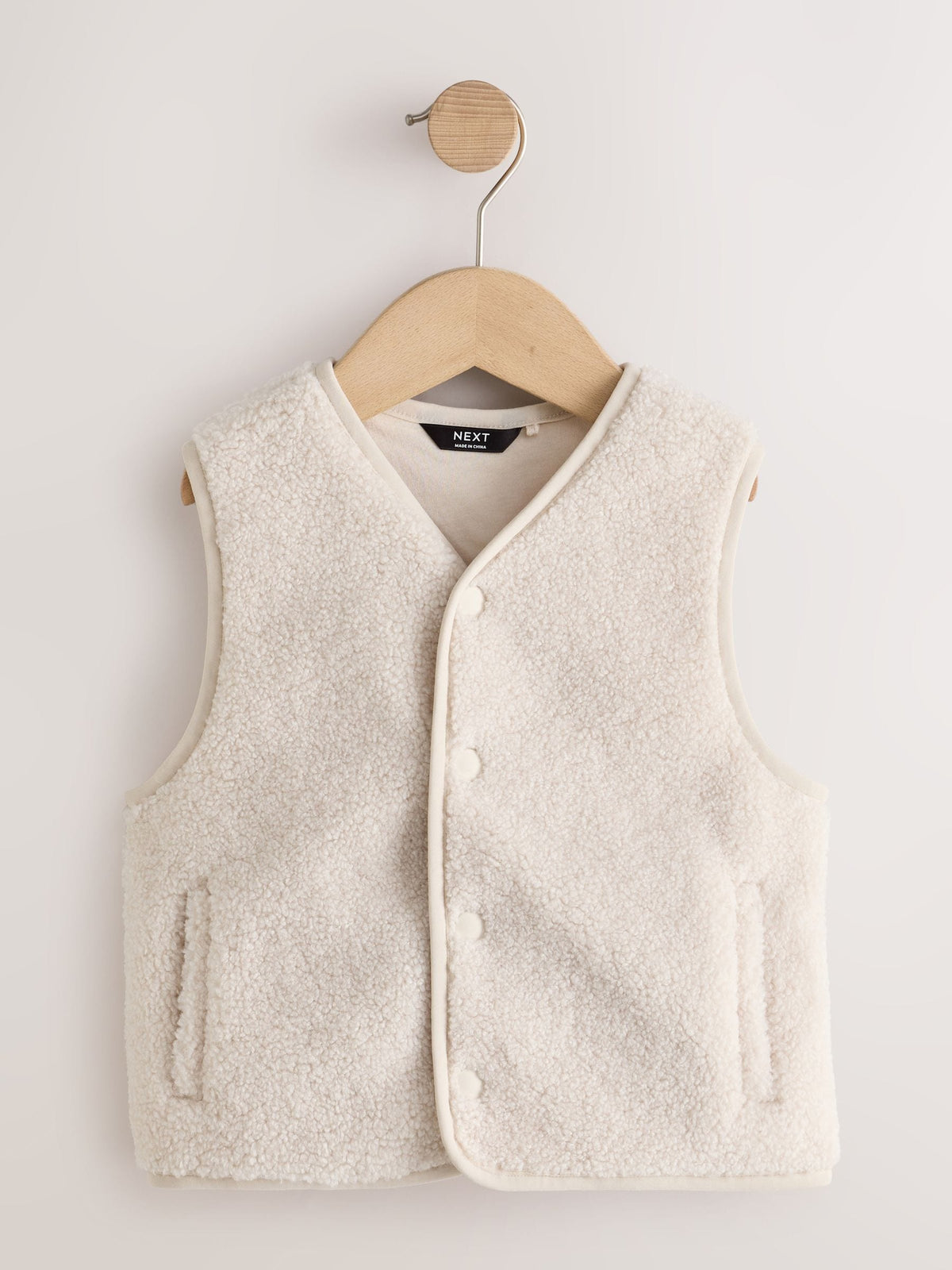 Ecru White Gilet Fleece (3mths-7yrs) - image 5