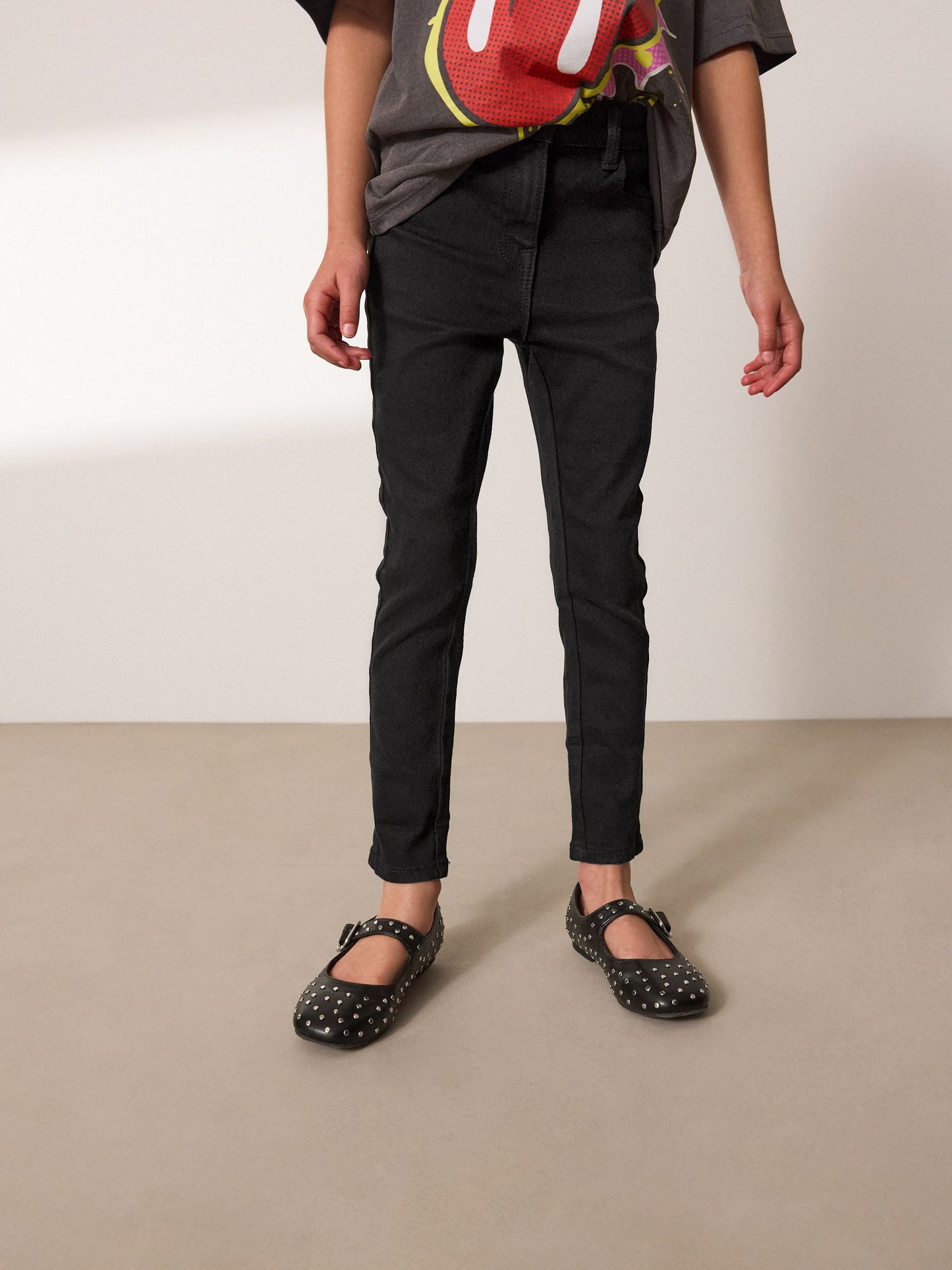 Dsiney Kidz - Black Slim Fit Skinny Jeans (3-16yrs) image 1