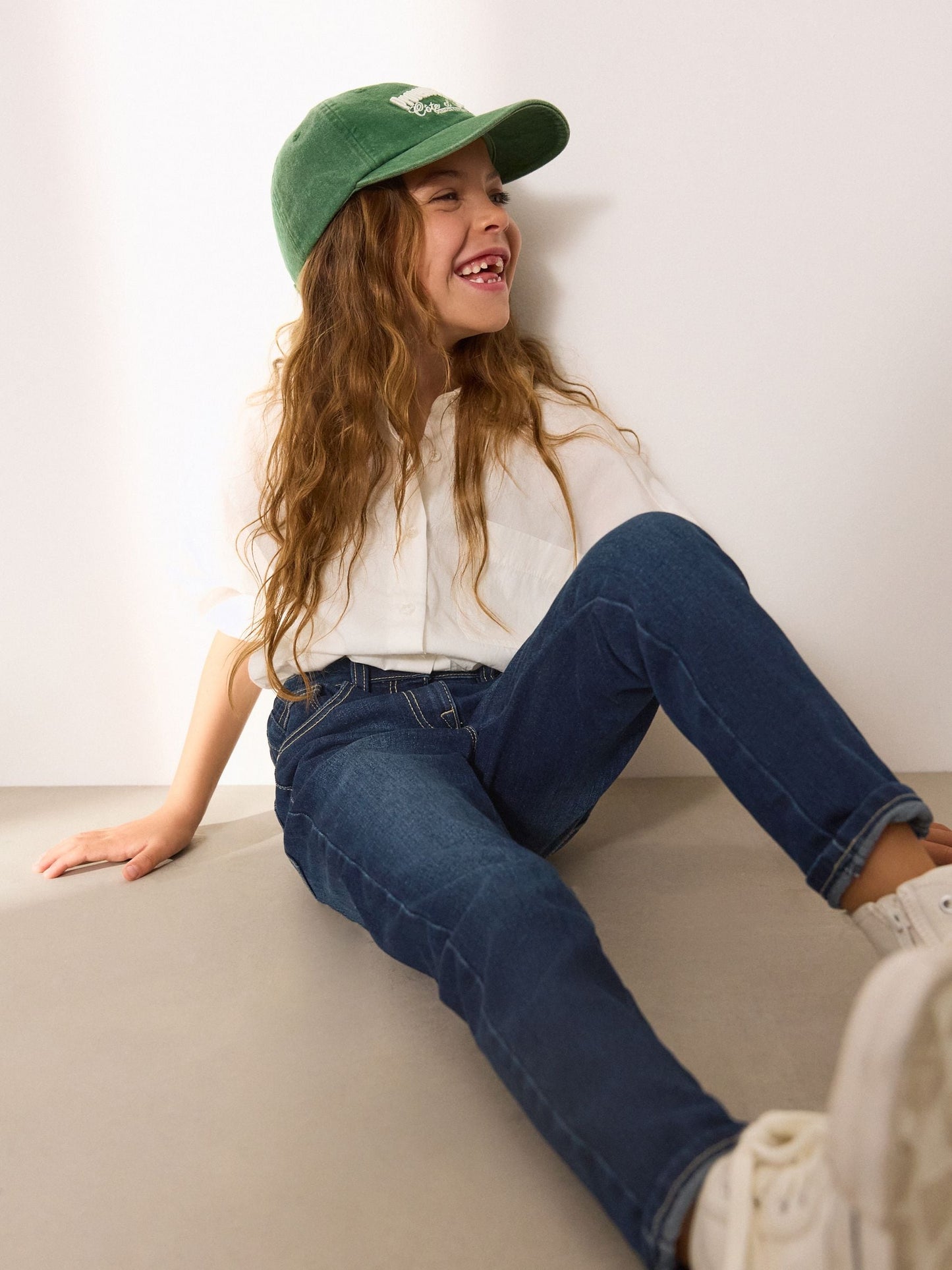 Dsiney Kidz - Denim Dark Wash Slim Fit Skinny Jeans (3-16yrs) image 4