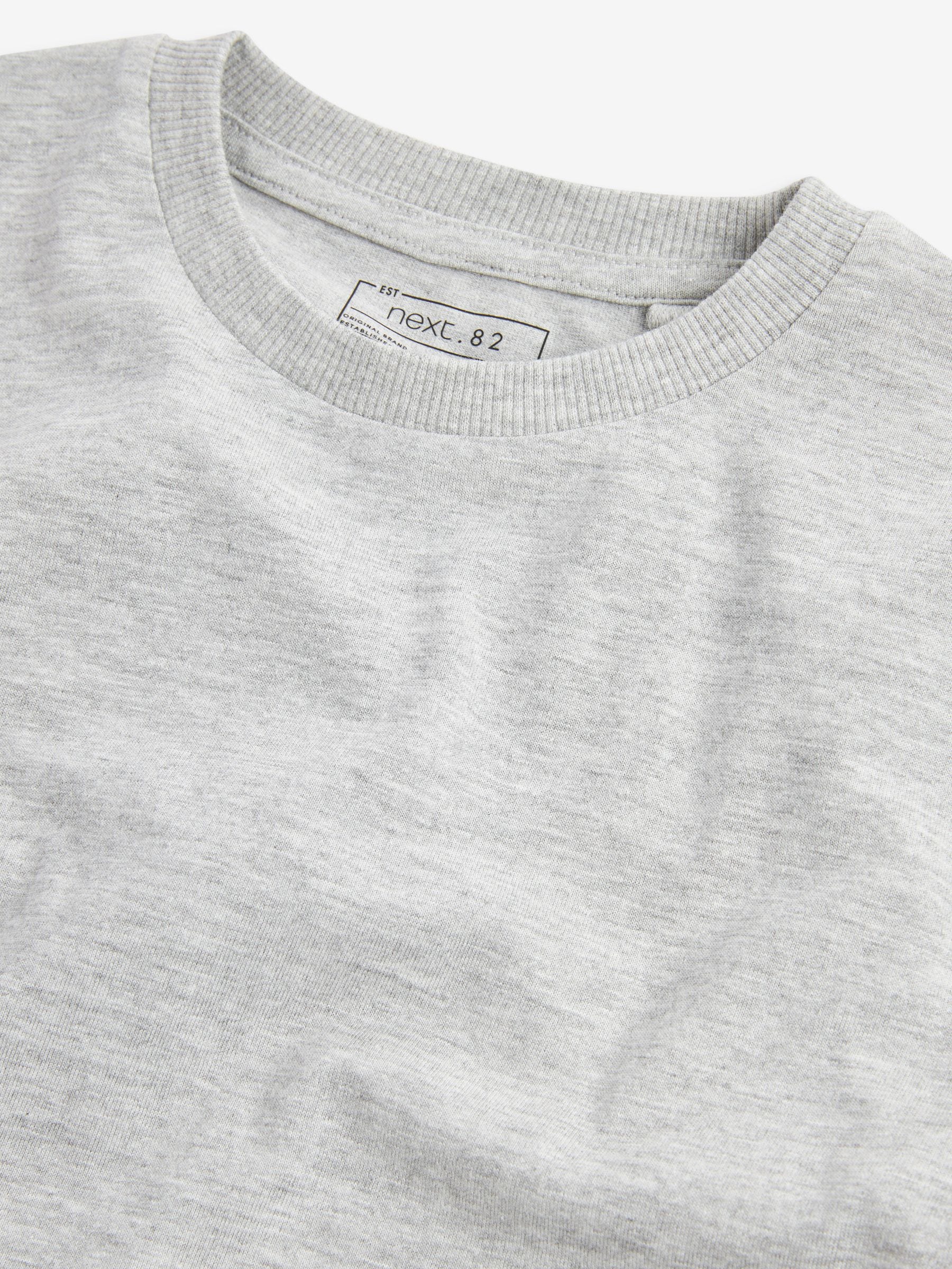 Dsiney Kidz - Grey Marl Regular Fit Short Sleeve T-Shirt (3-16yrs) image 3