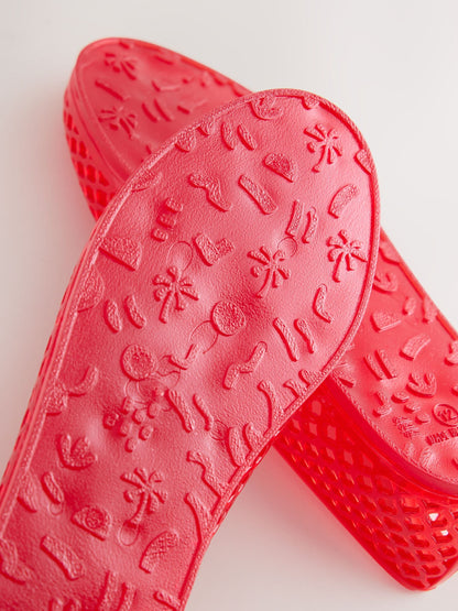 Red Jelly Ballet Shoes image 4