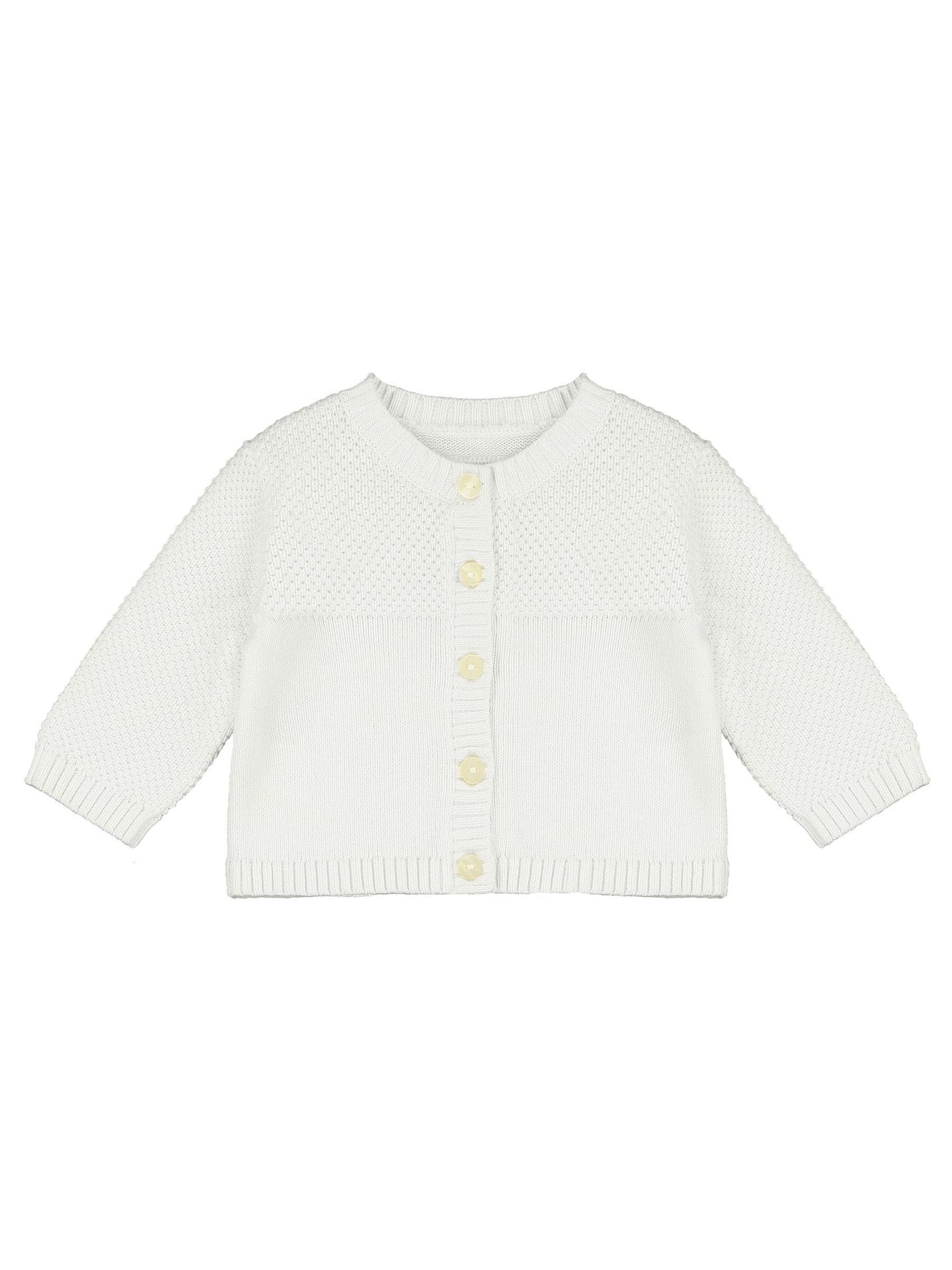 Dsiney Kidz - Emile Et Rose White True Knit Baby Cotton Cardigan image 2