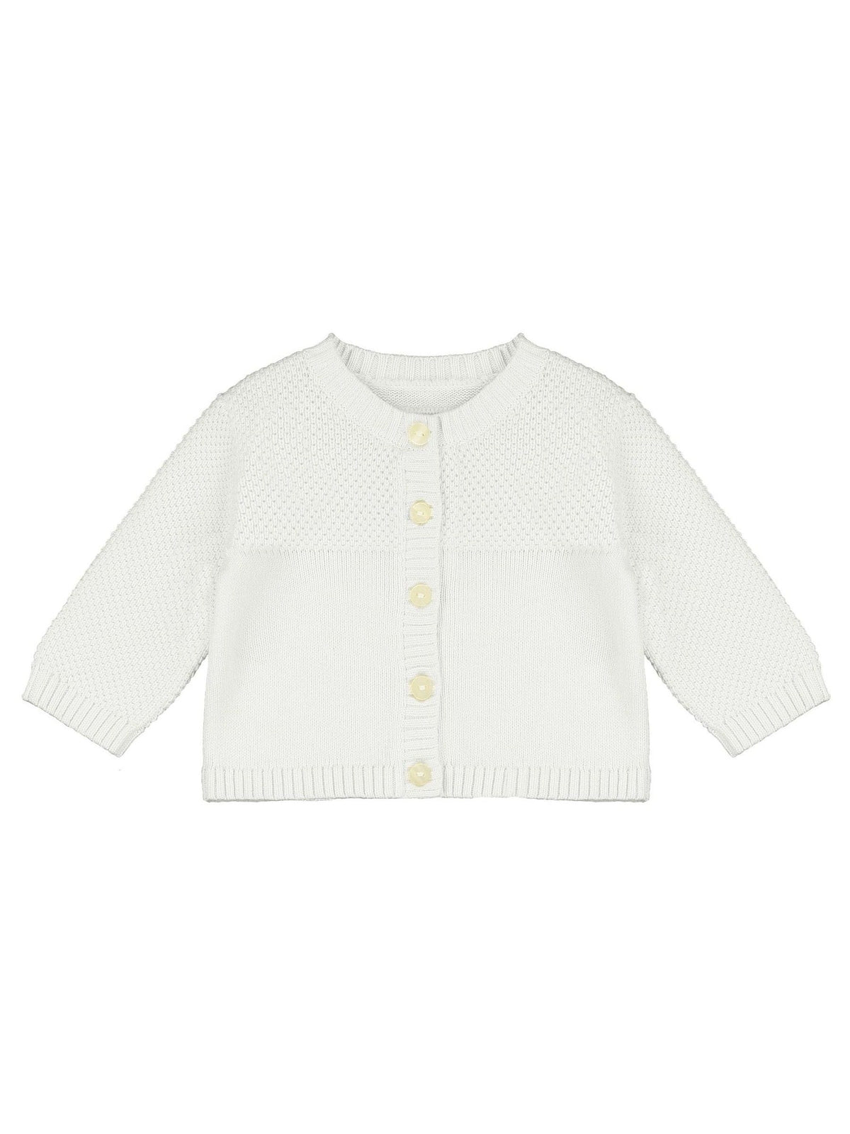 Dsiney Kidz - Emile Et Rose White True Knit Baby Cotton Cardigan image 2